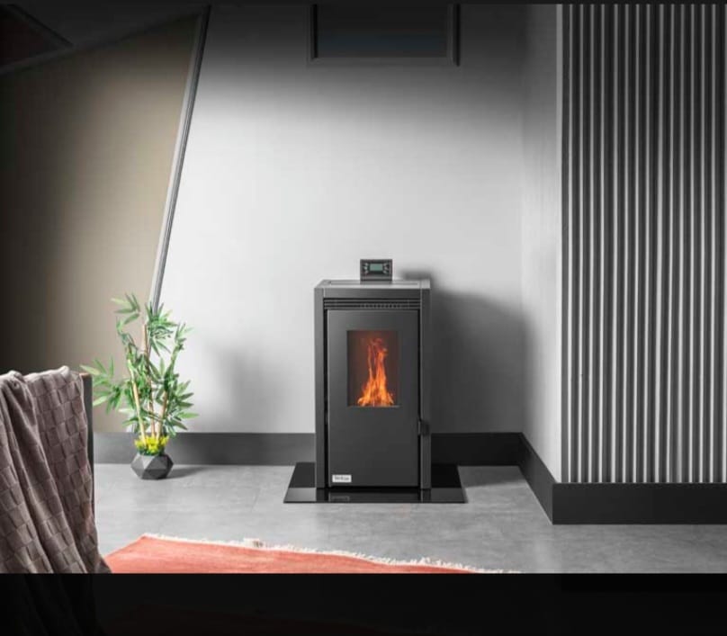 Pellet stove + installation