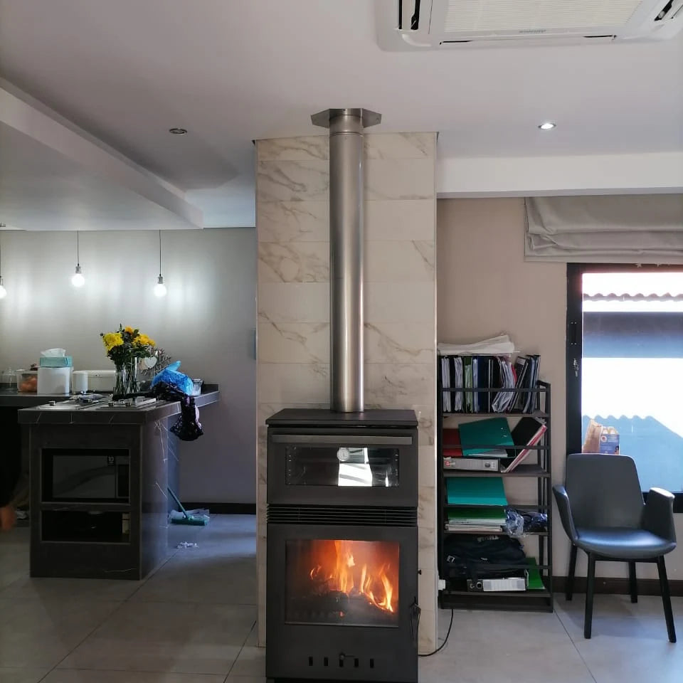 Teba wood oven and fireplace