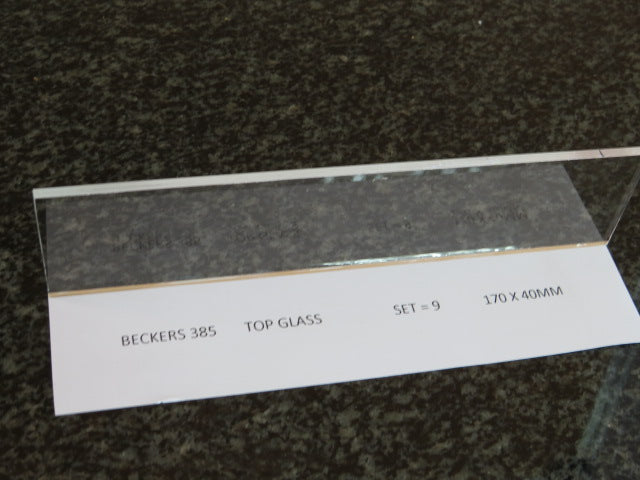Top Glass Sngl (170x40mm)